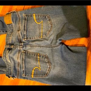 American Eagle next level stretch skinny jeans